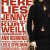 A poster for the broadway musical " here lies jenny ".