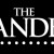 A black and white logo of the sanderson.